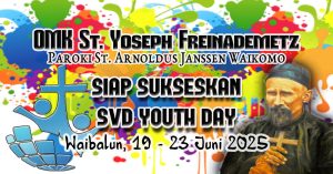 OMK Freinademetz Paroki Santo Arnoldus Janssen Siap Sukseskan Kegiatan SVD Youth Day di Paroki Waibalun