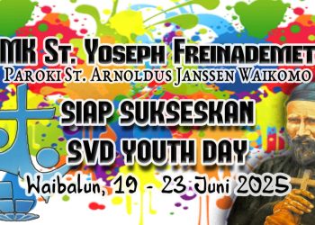 OMK Freinademetz Paroki Santo Arnoldus Janssen Siap Sukseskan Kegiatan SVD Youth Day di Paroki Waibalun