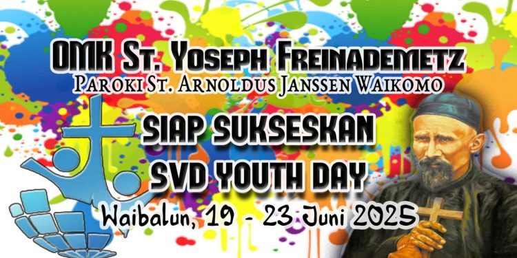 OMK Freinademetz Paroki Santo Arnoldus Janssen Siap Sukseskan Kegiatan SVD Youth Day di Paroki Waibalun