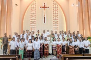 Pemuda Katolik Komcab Lembata Gelar Rapat Kerja Usai Pelantikan : Mengabdi Gereja, Bangsa dan Negara