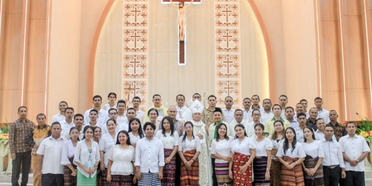 Pemuda Katolik Komcab Lembata Gelar Rapat Kerja Usai Pelantikan : Mengabdi Gereja, Bangsa dan Negara