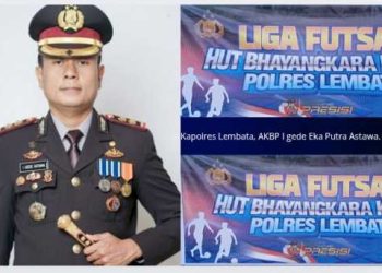 Polres Lembata Gelar Liga Futsal, Sambut HUT Bhayangkara ke-79