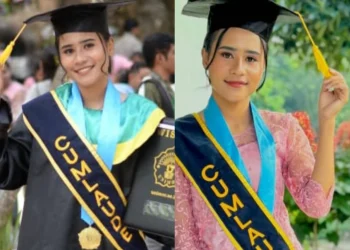 Maria Oktaviana Nata, Mahasiswa Unimor  Lulus Terbaik IPK 3,97