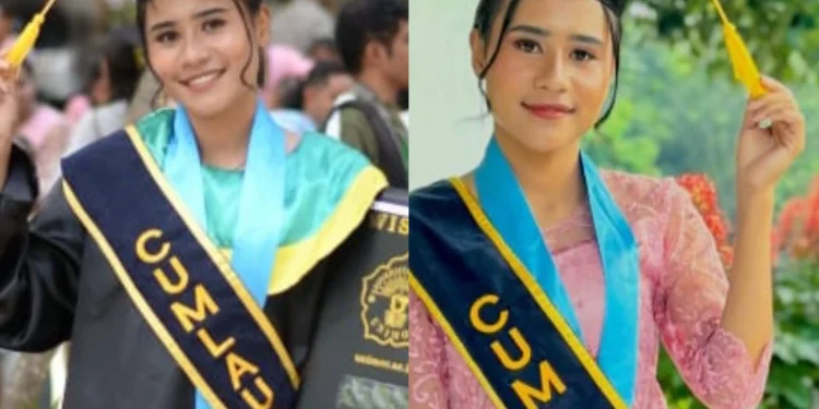 Maria Oktaviana Nata, Mahasiswa Unimor Lulus Terbaik IPK 3,97