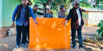 Sumur Bor Mengalir, Bupati dan Wabup Lembata Tancapkan Solidaritas di Tanah Nagawutung