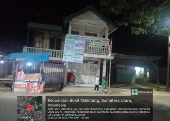 Bendera Merah Putih Berkibar Terus di Kantor Desa Malintang Jae