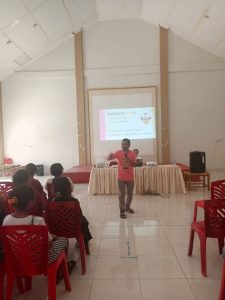 Kongregasi Hati Kudus Yesus dan Maria : Bersama Remaja Paroki St. Maria Banneux Lewoleba; “Rajut asa Membangun Iman Spiritual”.