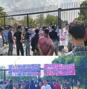 Dirut PT PHR Dinilai Cemarkan Lingkungan, Massa aksi ELANG Riau Desak Presiden RI Copot