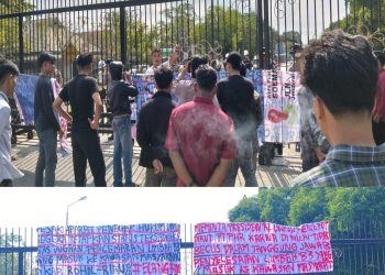 Dirut PT PHR Dinilai Cemarkan Lingkungan, Massa aksi ELANG Riau Desak Presiden RI Copot