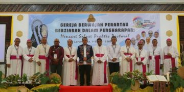 Gubernur Ajak Gereja Katolik Nusa Tenggara Kolaborasi Tekan Angka PMI NTT Non Prosedural