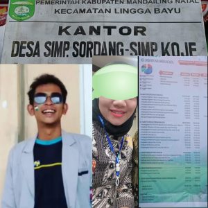 Warga Soroti Dugaan Penyimpangan APBDes Simpang Sordang