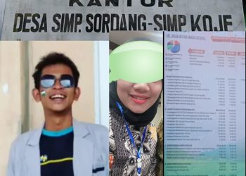 Warga Soroti Dugaan Penyimpangan APBDes Simpang Sordang