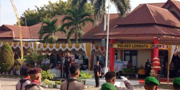 Kapolres Lembata AKBP I Gede Putra Astawa Irup HUT Bhayangkara Sampaikan Amanat Kapolda NTT, Irjen Rudi Darmoko