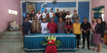 Aktivis Perlindungan PMI Kor Sakeng Gelar Sosialisasi Pekerja Migran Indonesia Asal Lembata di Paroki SAJ Waikomo