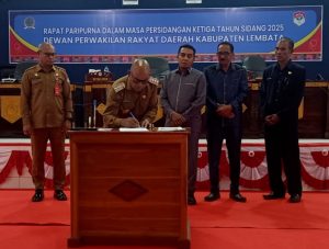 DPRD Lembata Sahkan Rancangan Perda Pertanggungjawaban APBD 2024