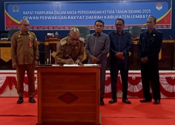 DPRD Lembata Sahkan Rancangan Perda Pertanggungjawaban APBD 2024