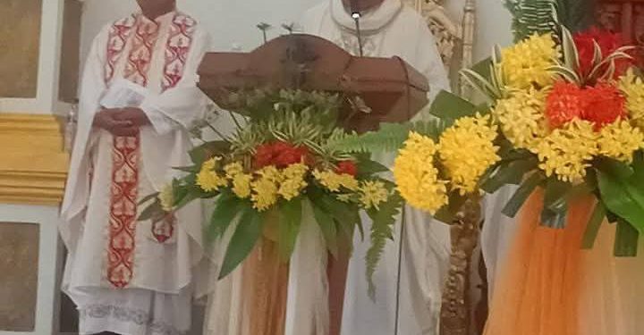 Uskup Larantuka Mgr, Frans Kopong Kung Resmikan Paroki Baru St. Yoseph Waikilok Dekenat Lembata