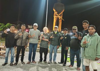 Wakil Bupati Lembata Muhammad Nasir Kunjungi Forum Pinggir Jalan Sembari Ngopi Bareng