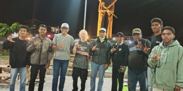 Wakil Bupati Lembata Muhammad Nasir Kunjungi Forum Pinggir Jalan Sembari Ngopi Bareng