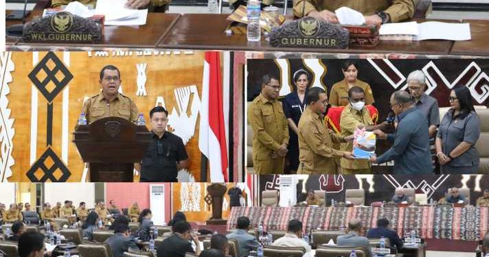 Gubernur Melki dan Wakil Gubernur Johni Hadiri Rapat Paripurna DPRD NTT