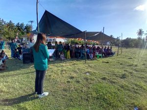 Karang Taruna Kawang Moleng Gandeng Mahasiswa KKN Universitas Muhammadiyah Kupang Gelar Aneka Lomba Jelang HUT ke-80 RI