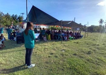 Karang Taruna Kawang Moleng Gandeng Mahasiswa KKN Universitas Muhammadiyah Kupang Gelar Aneka Lomba Jelang HUT ke-80 RI