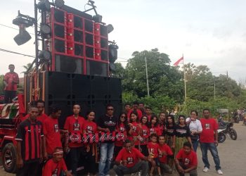 Berawal dari Hoby dan Fans Sejati nama Milan Audio Jadi Sorotan di Karnaval Maumere