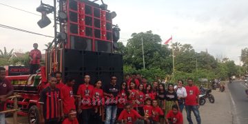 Berawal dari Hoby dan Fans Sejati nama Milan Audio Jadi Sorotan di Karnaval Maumere