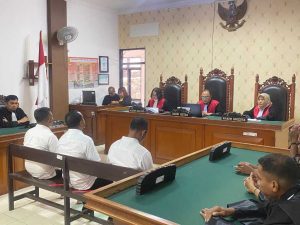 Korupsi Dana Desa Nubaatalojo, Para Terdakwa divonis Dua Tahun Penjara