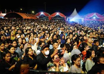 Lautan Manusia Padati Penutupan Pameran Pembangunan NTT 2025