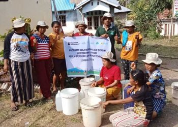 Warga Nubahaeraka, Lembata Akhirnya Nikmati Air Bersih