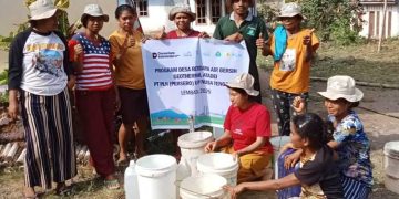 Warga Nubahaeraka, Lembata Akhirnya Nikmati Air Bersih