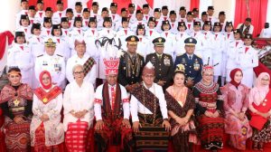 Gubernur NTT, Melki Laka Lena Pimpin Upacara HUT Ke-80 RI 