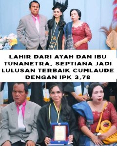 Dari “Kegelapan” Orang Tua, Lahir Cahaya Prestasi : Kisah Septiana, Wisudawati Terbaik Pematang Siantar