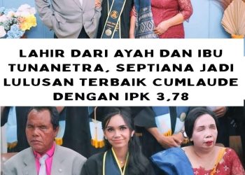 Dari “Kegelapan” Orang Tua, Lahir Cahaya Prestasi : Kisah Septiana, Wisudawati Terbaik Pematang Siantar