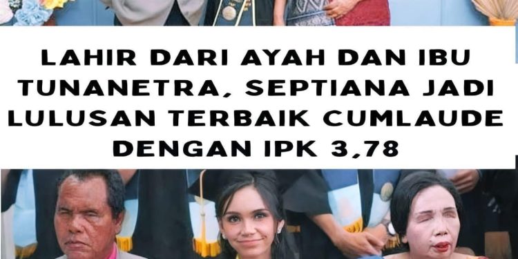 Dari “Kegelapan” Orang Tua, Lahir Cahaya Prestasi : Kisah Septiana, Wisudawati Terbaik Pematang Siantar
