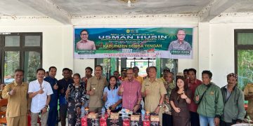 Bupati Sumbar dan Sumteng Minta Usman Husin untuk Bantu Alat Pemanen Padi