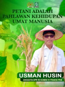 Usman Husin dan Komitmennya pada Petani