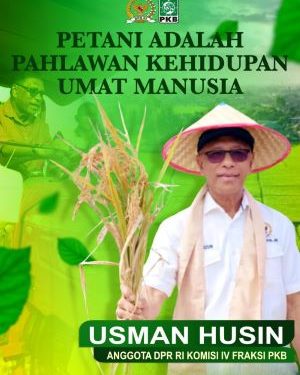 Usman Husin dan Komitmennya pada Petani