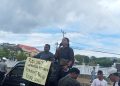 Aksi Demontrasi FORMALEN Berujung Adu Mulut Dua Anggota DPRD Lembata