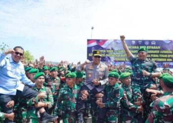 Gubernur NTT Hadiri Pelepasan Satgas Pasukan Pengamanan Perbatasan RI-Timor Leste