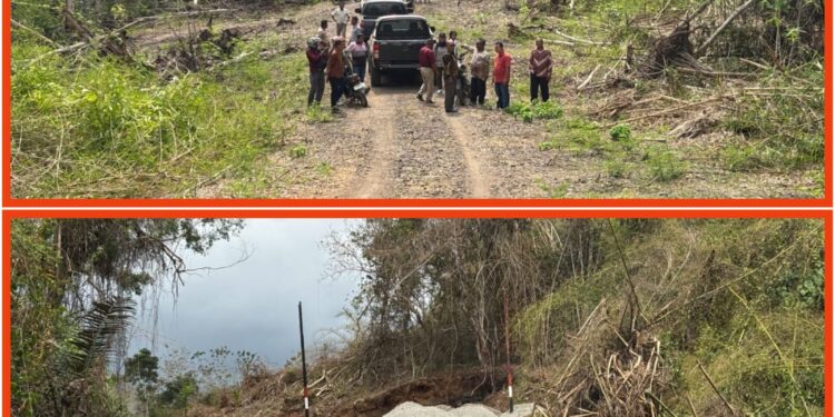 Jalan Kritis Bolibean-Loang Mulai dikerjakan, Bupati Lembata : Jalan Baik adalah Urat Nadi Ekonomi