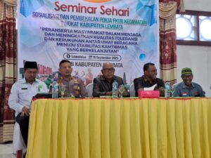 FKUB Lembata Gelar Seminar Kerukunan, Bupati Lembata : Beragama Hak Asasi
