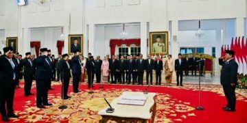 Presiden Prabowo Ganti 5 Menteri,  Dua Kursi Lowong