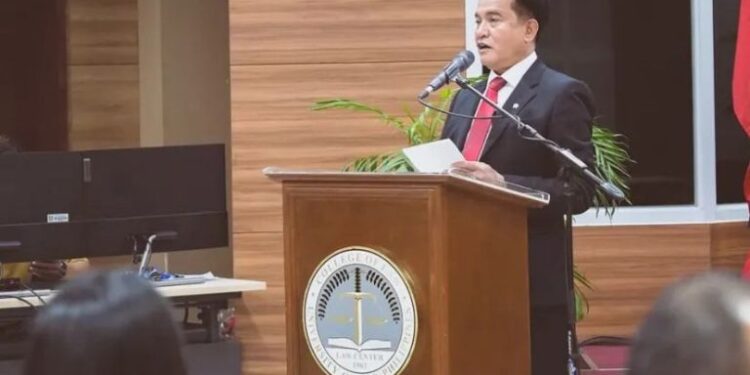 Menteri Yusril Dorong Reformasi DPR Lewat Revisi UU Partai Politik dan Pemilu