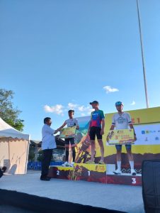 Pembalap Negara Perancis, Axel Habert Juara Pertama Balap Sepeda Tour de EnTeTe Etape I