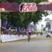 Rider Asal Aljazair, Emile Van Niekerk Orang Pertama Tiba di Finish Depan Mako Brimob Belu