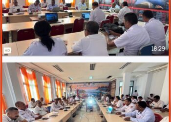 Bupati Kanis Pimpin Rapat Evaluasi PAD Lembata