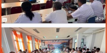 Bupati Kanis Pimpin Rapat Evaluasi PAD Lembata