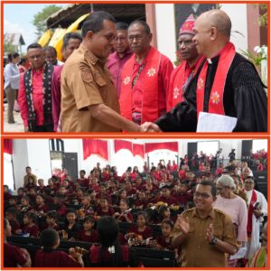 Gubernur Melki Resmikan Gedung Kebaktian Jemaat GMIT Yunus Nunumeu Soe